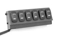 Rough Country 70963 MLC-6 Multiple Light Controller Upper Dash Mount Kit 18-20 Wrangler JL, 20 Gladiator JT Rough Country - Truck Part Superstore