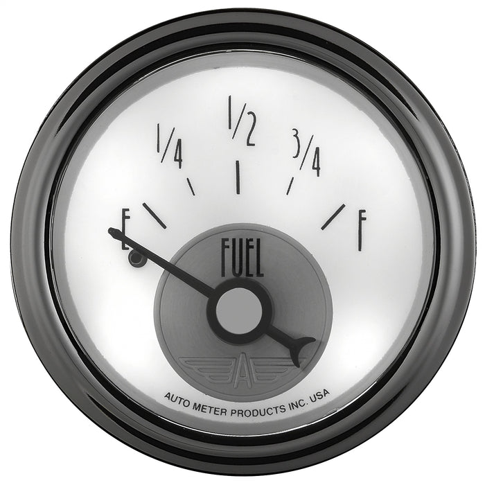 AutoMeter 2018 GAUGE; FUEL LEVEL; 2 1/16in.; 240OE-33OF; ELEC; PRESTIGE PEARL - Truck Part Superstore