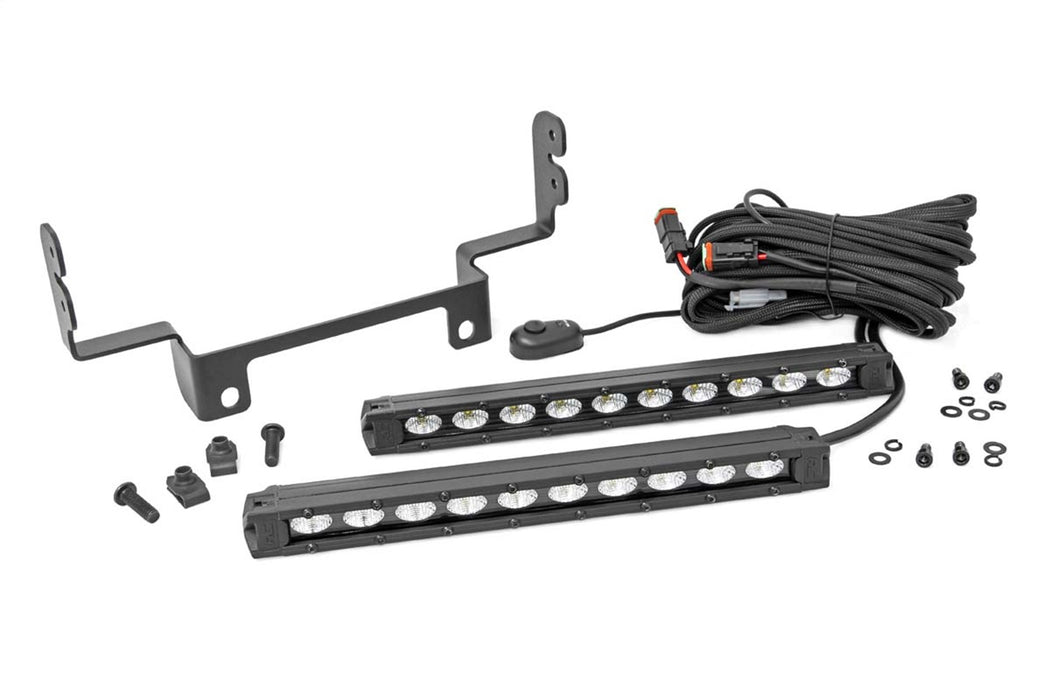 Rough Country 92004 Honda Dual 10 Inch Slimline LED Bumper Kit 16-20 Pioneer 1000 Rough Country - Truck Part Superstore