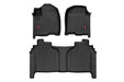 Rough Country M-21612 Heavy Duty Floor Mats Front/Rear-19-20 Silverado/Sierra Crew Cab Rough Country - Truck Part Superstore