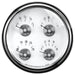AutoMeter 2019 5in. QUAD GAUGE; 100 PSI/100-250 deg.F/8-18V/240-33 O; PRESTIGE PEARL - Truck Part Superstore