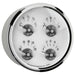 AutoMeter 2019 5in. QUAD GAUGE; 100 PSI/100-250 deg.F/8-18V/240-33 O; PRESTIGE PEARL - Truck Part Superstore