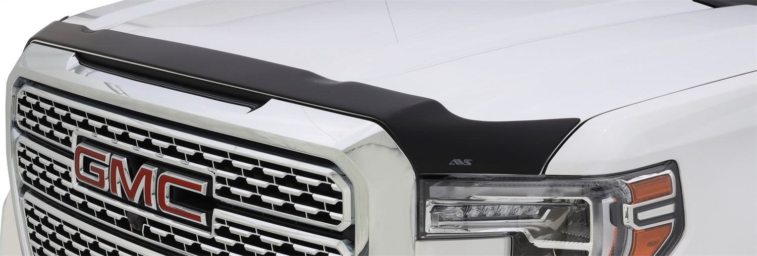 Auto Ventshade (AVS) 377185 Aeroskin Matte Black Hood Protector; Low Profile; - Truck Part Superstore