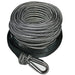 Bulldog Winch 20200 AR Synthetic Winch Line 9mm x 100 Foot 6 to 8k Gray Bulldog Winch - Truck Part Superstore