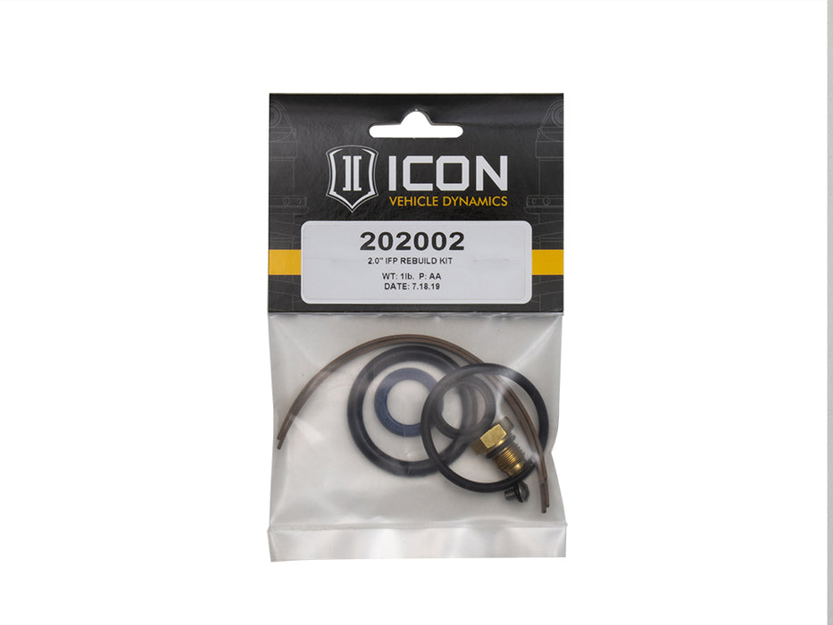 ICON Vehicle Dynamics 202002 2.0 INTERNAL FLOATING PISTON SHOCK REBUILD KIT - Truck Part Superstore