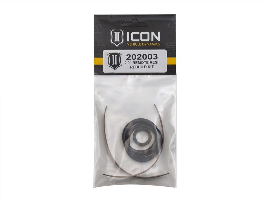 ICON Vehicle Dynamics 202003 2.0 REMOTE RESERVOIR SHOCK REBUILD KIT - Truck Part Superstore