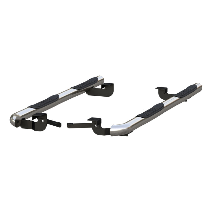 ARIES 202020-2 3in. Round Polished Stainless Side Bars; Select Toyota RAV4 - Truck Part Superstore