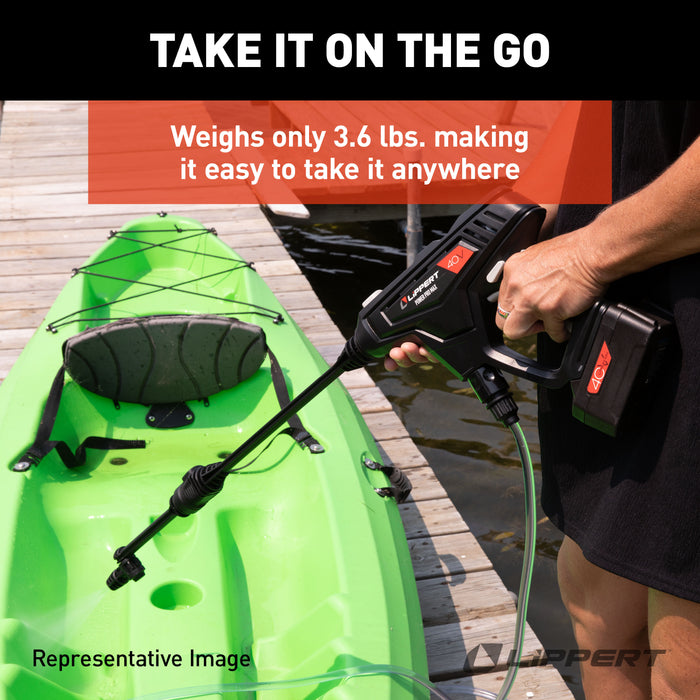 CURT 2020217218 Lippert Power Pro Max Portable Pressure Washer - Truck Part Superstore