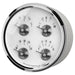 AutoMeter 2020 5in. QUAD GAUGE; 100 PSI/100-250 deg.F/8-18V/0-90 O; PRESTIGE PEARL - Truck Part Superstore