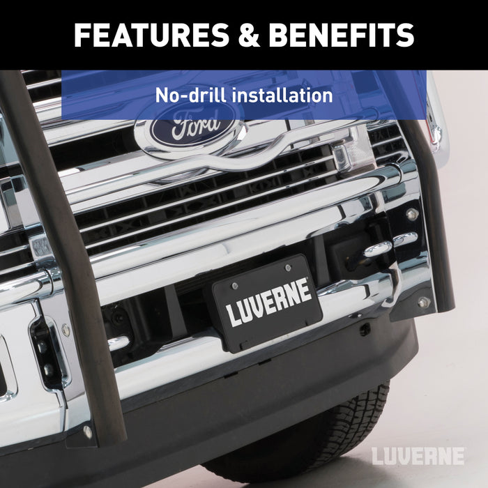 Luverne 202175-331334 2in. Grille Guard-Chrome - Truck Part Superstore