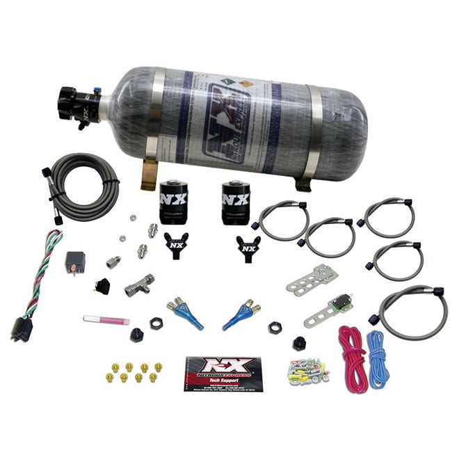 Nitrous Express 20218-12 GM TBI ALL (50-75-100-125HP) WITH COMPOSITE BOTTLE - Truck Part Superstore