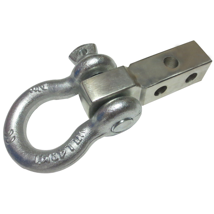 Bulldog Winch 20239 1-1/4 Inch Receiver Mount W/3/4 Inch Shackle Bulldog Winch - Truck Part Superstore