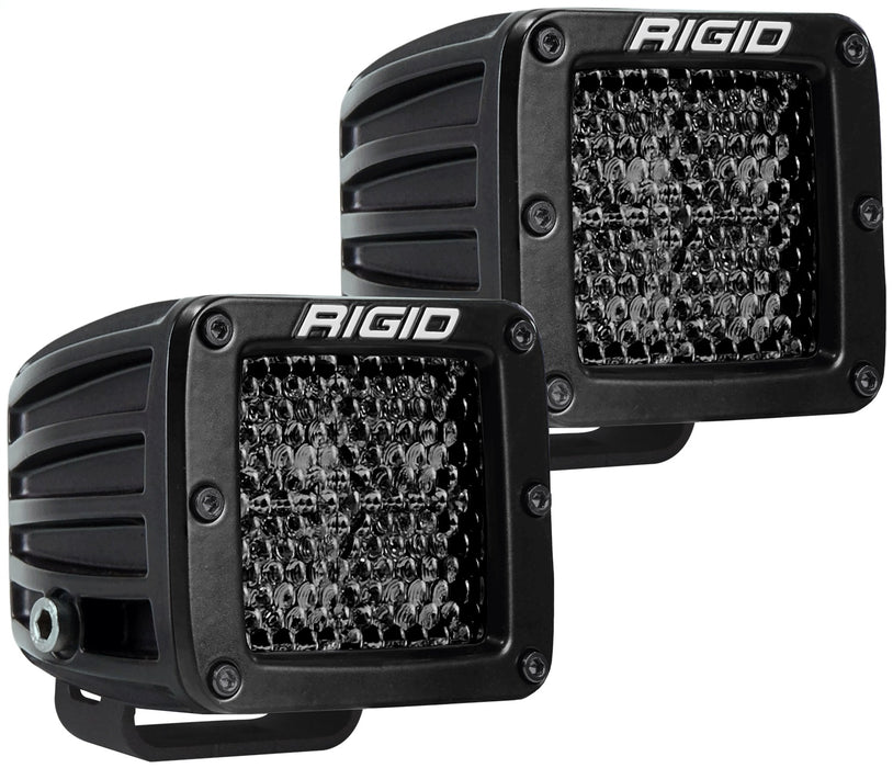 Rigid Industries 202513BLK Spot Diffused Midnight Surface Mount Pair D-Series Pro RIGID Industries - Truck Part Superstore