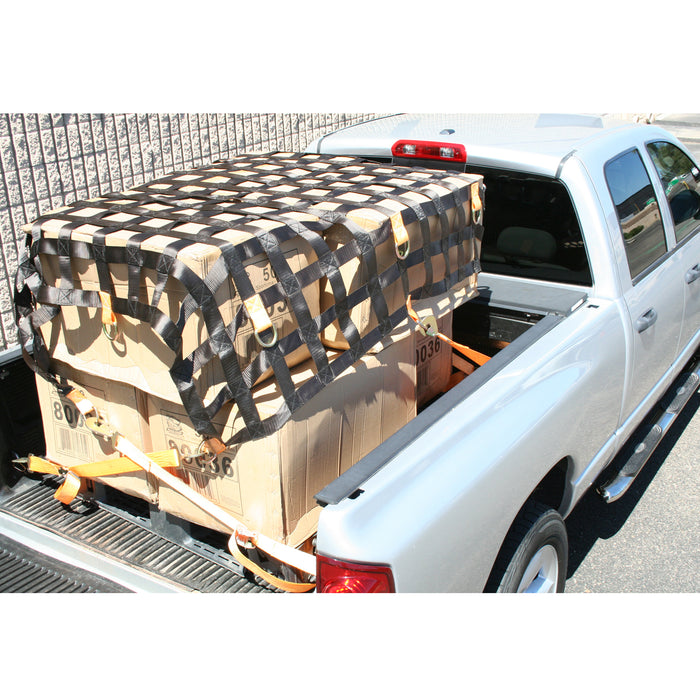 Bulldog Winch 20300 Cargo Net 6x6 Ft Short Bed Cargo Restraint System Bulldog Winch - Truck Part Superstore