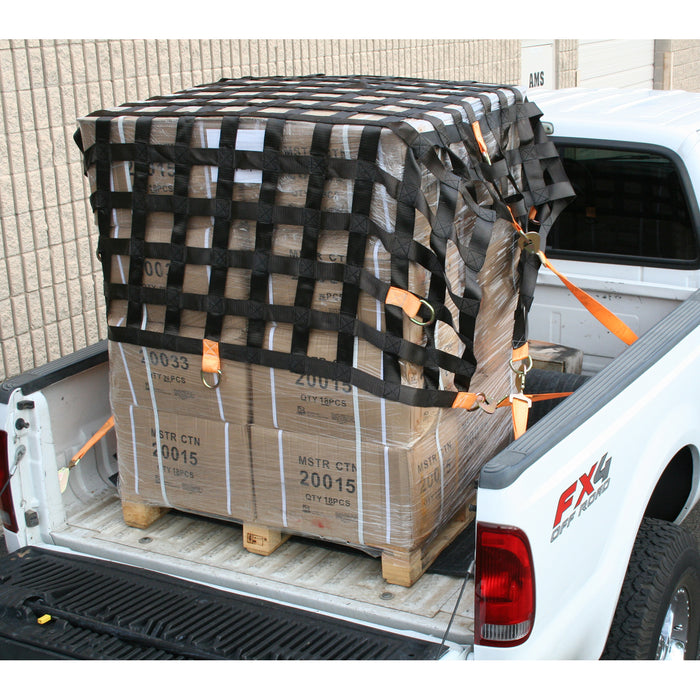 Bulldog Winch 20301 Cargo Net 6x8 Ft Long Bed Cargo Restraint System Bulldog Winch - Truck Part Superstore