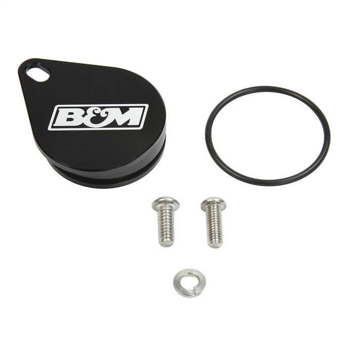 B&M 20301 Transmission Speedometer Port Plug; Fits w/GM TH400 Transmission; Aluminum; - Truck Part Superstore