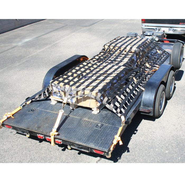 Bulldog Winch 20302 Trailer Cargo Net 8x12 Ft Trailer Cargo Restraint System Bulldog Winch - Truck Part Superstore