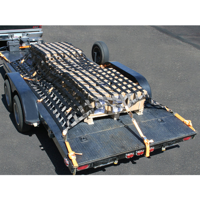 Bulldog Winch 20302 Trailer Cargo Net 8x12 Ft Trailer Cargo Restraint System Bulldog Winch - Truck Part Superstore
