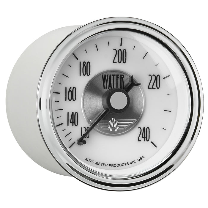 AutoMeter 2031 GAUGE; WATER TEMP; 2 1/16in.; 240deg.F; MECH; PRESTIGE PEARL - Truck Part Superstore