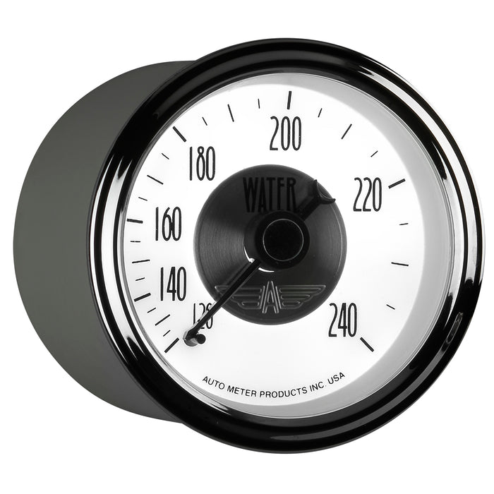 AutoMeter 2031 GAUGE; WATER TEMP; 2 1/16in.; 240deg.F; MECH; PRESTIGE PEARL - Truck Part Superstore