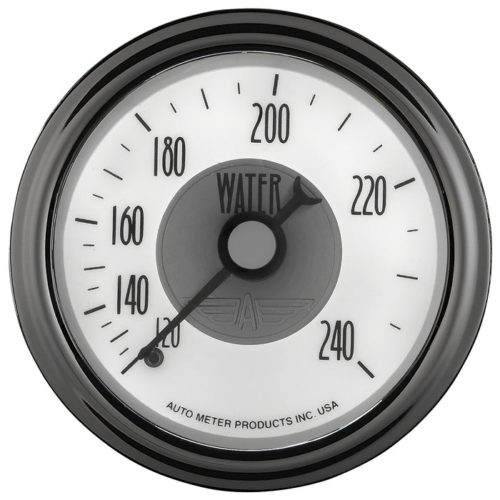 AutoMeter 2031 GAUGE; WATER TEMP; 2 1/16in.; 240deg.F; MECH; PRESTIGE PEARL - Truck Part Superstore