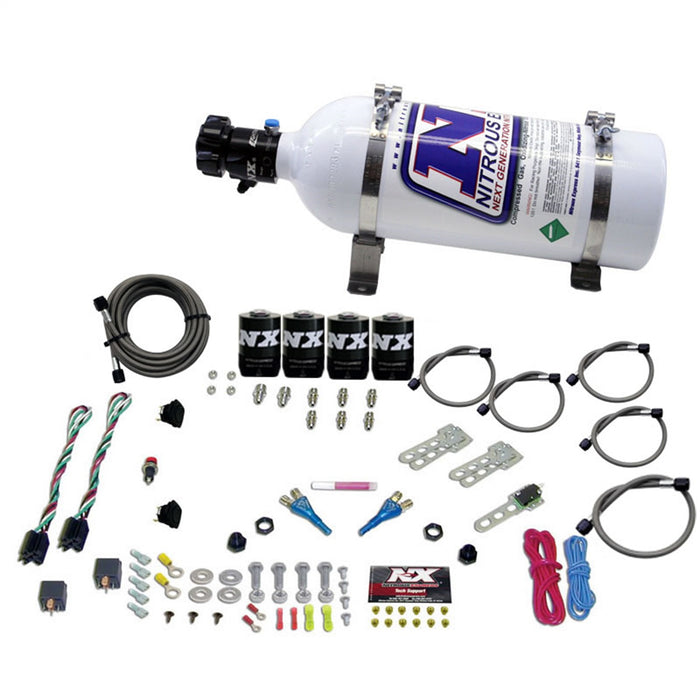 Nitrous Express 20324-05 DODGE EFI DUAL STAGE (50-75-100-150HP) X 2 WITH 5LB BOTTLE - Truck Part Superstore