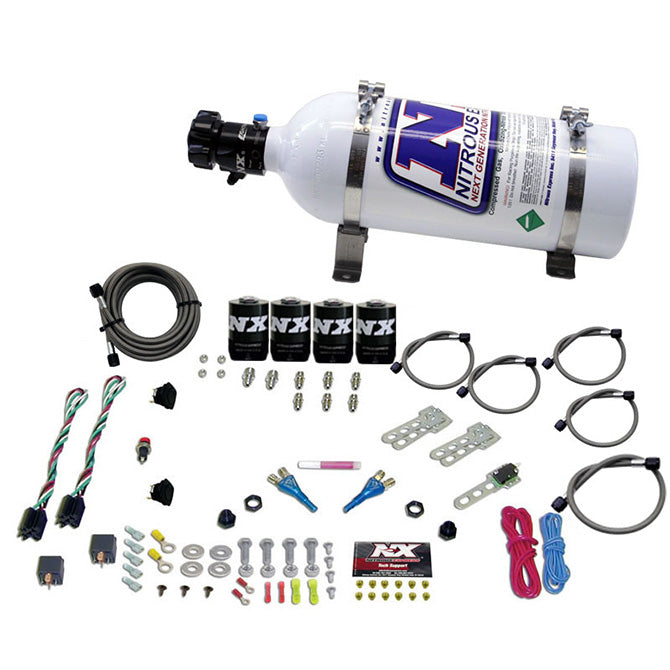 Nitrous Express 20324-05 DODGE EFI DUAL STAGE (50-75-100-150HP) X 2 WITH 5LB BOTTLE - Truck Part Superstore