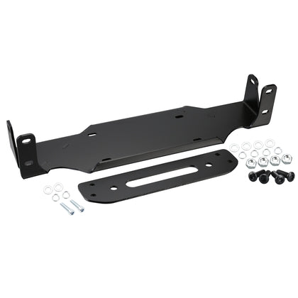 Bulldog Winch 20353 Jeep JL Winch Mount 18-Pres Wrangler JL W/Oe Steel Winch Mount Bumper Bulldog Winch - Truck Part Superstore