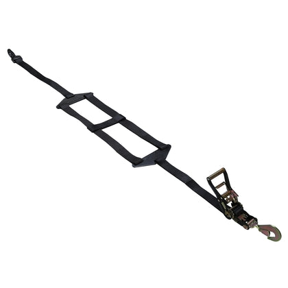 Bulldog Winch 20362 Vertical Tire Ratcheting H Tie-Down Strap Bulldog Winch - Truck Part Superstore