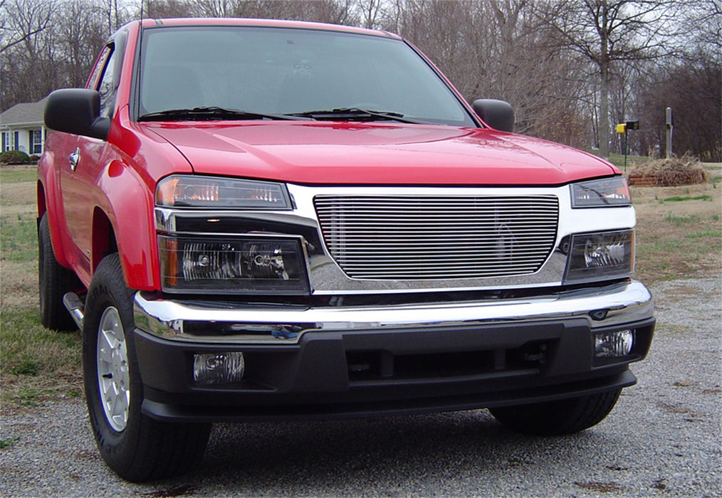 T-Rex Grilles 20370 Billet Series Grille; Horizontal; Aluminum; Polished; 1 Pc; Insert; - Truck Part Superstore