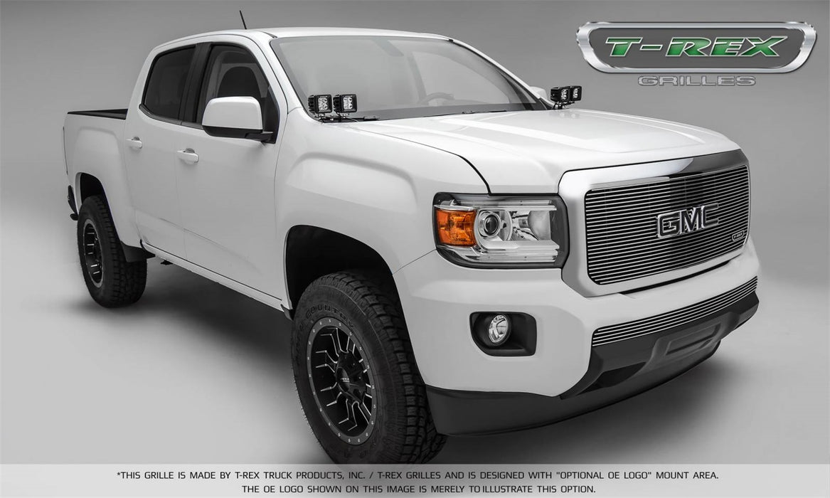 T-Rex Grilles 20371 Billet Series Grille; Horizontal; Aluminum; Polished; 1 Pc; Insert; - Truck Part Superstore