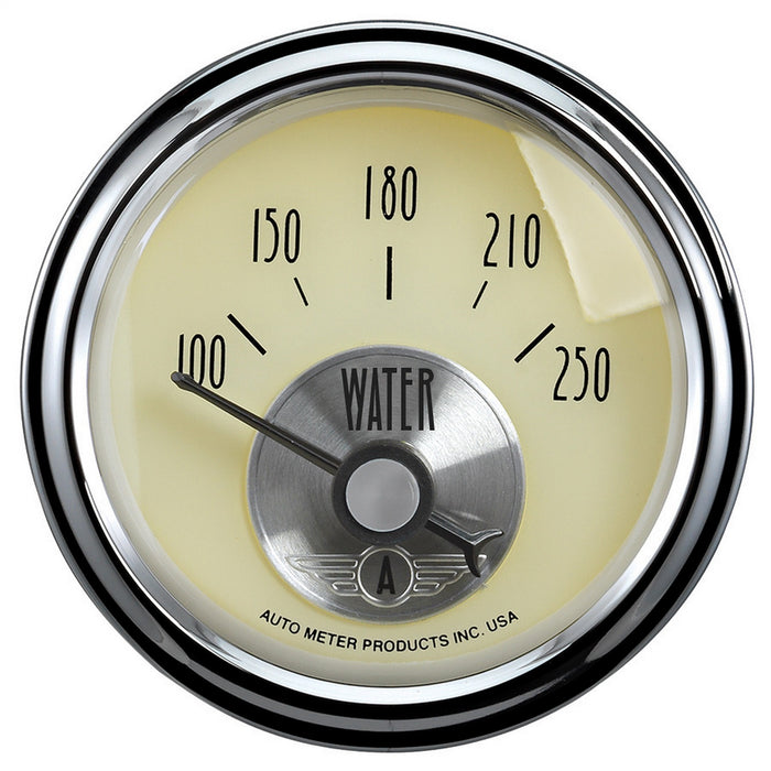 AutoMeter 2037 2-1/16in. WATER TEMPERATURE; 100-250 deg.F; PRESTIGE ANTIQUE IVORY - Truck Part Superstore