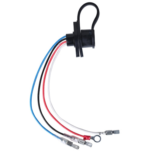Bulldog Winch 20383 Replacement Female Plug and Wiring Harness for 12001x Bulldog Winch - Truck Part Superstore