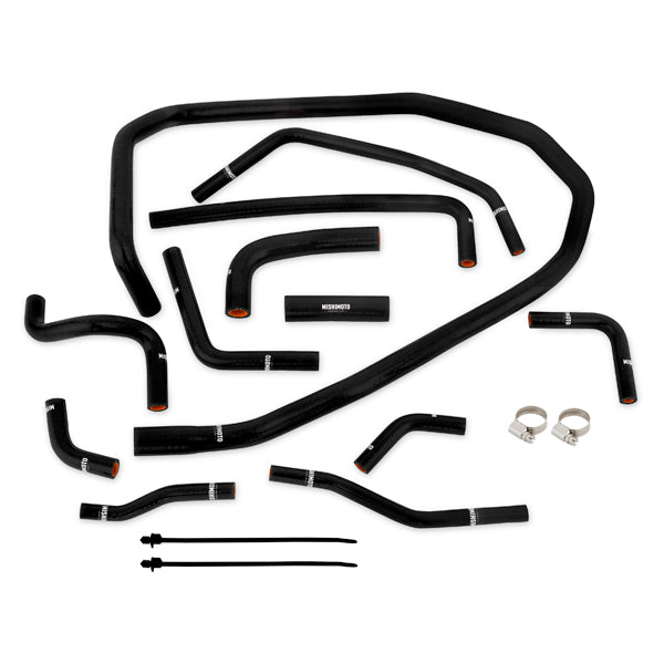 Mishimoto MMHOSE-WRX-15ANCBK Subaru WRX Silicone Ancillary Hose Kit, Black, 2015-2021 - Truck Part Superstore