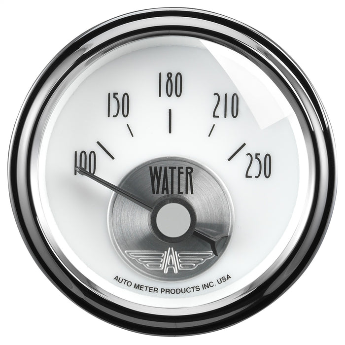 AutoMeter 2039 GAUGE; WATER TEMP; 2 1/16in.; 250deg.F; ELEC; PRESTIGE PEARL - Truck Part Superstore