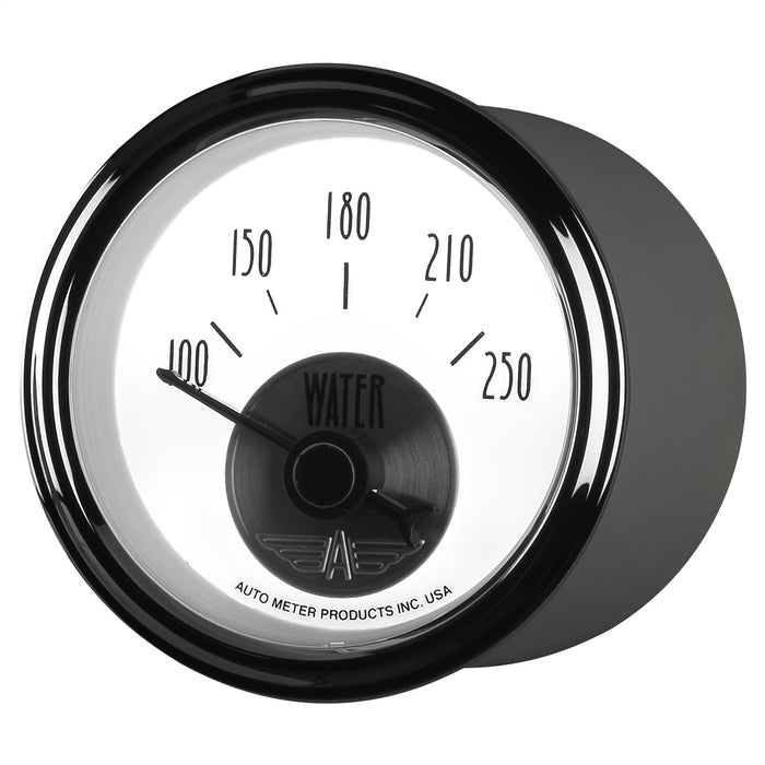 AutoMeter 2039 GAUGE; WATER TEMP; 2 1/16in.; 250deg.F; ELEC; PRESTIGE PEARL - Truck Part Superstore