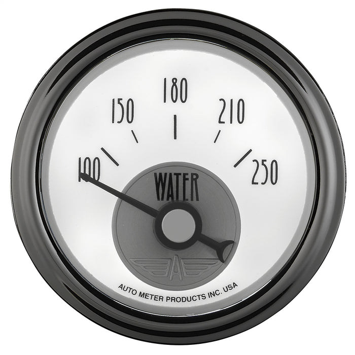 AutoMeter 2039 GAUGE; WATER TEMP; 2 1/16in.; 250deg.F; ELEC; PRESTIGE PEARL - Truck Part Superstore