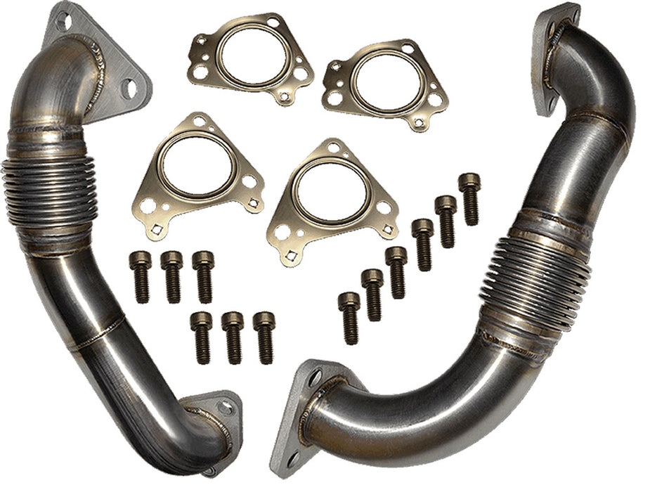 ATS Diesel Performance 204-138-4248 ATS Direct Replacement Up-Pipe Kit Fits 2001-2010 6.6L Duramax - Truck Part Superstore