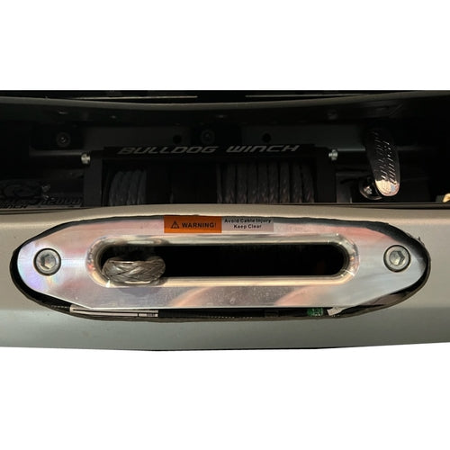 Bulldog Winch 20419 Aluminum Hawse Fairlead 2-step for Fascia Bulldog Winch - Truck Part Superstore