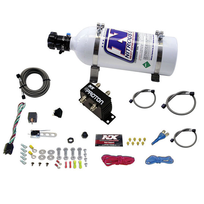 Nitrous Express 20421-05 PROTON PLUS NITROUS SYSTEM W/5LB BOTTLE - Truck Part Superstore