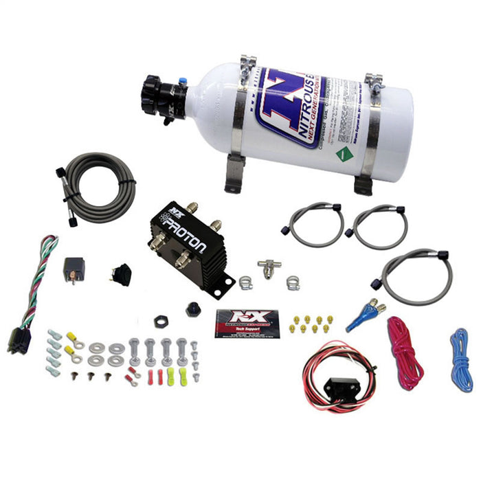 Nitrous Express 20422-05 PROTON FLY BY WIRE NITROUS SYSTEM W/5LB BOTTLE - Truck Part Superstore