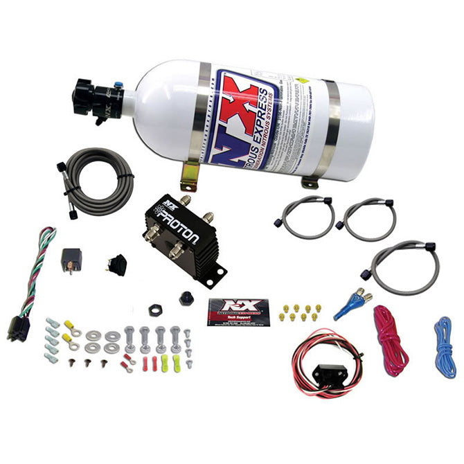 Nitrous Express 20422-10 PROTON FLY BY WIRE NITROUS SYSTEM W/10LB BOTTLE - Truck Part Superstore