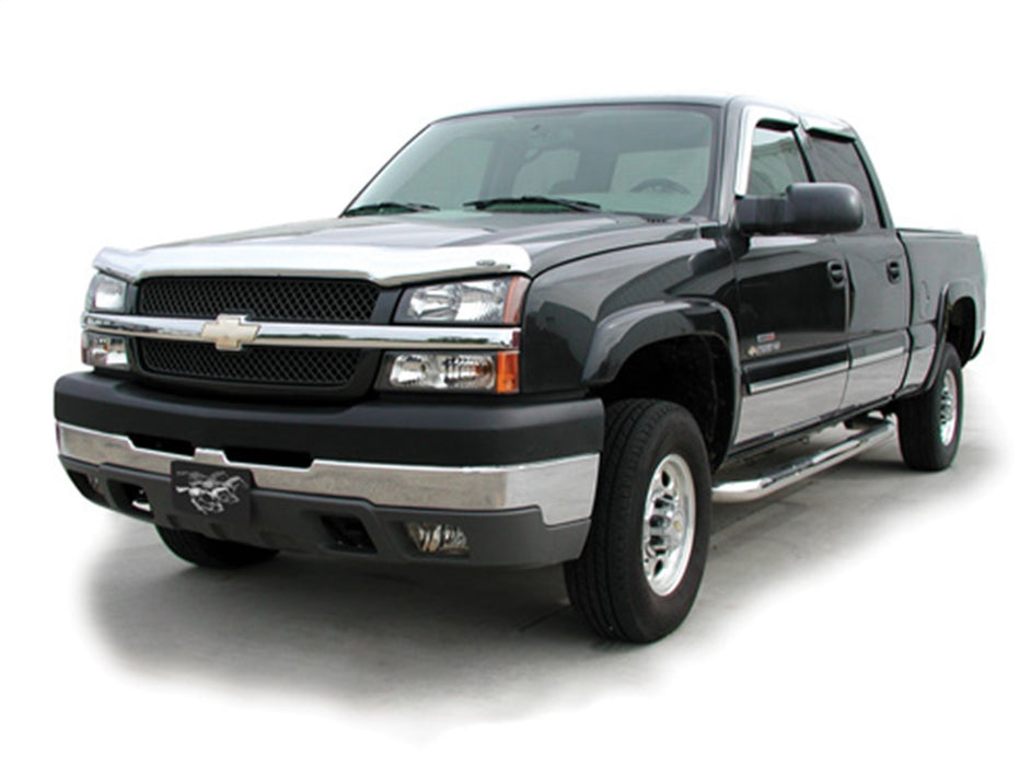 Stampede 2044-8 Vigilante Premium Hood Protector; Chrome; - Truck Part Superstore