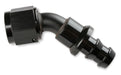 Mr Gasket 204504-BL Push-On Hose End; 45 Degree; -4AN; Anodized Black; - Truck Part Superstore