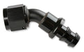 Mr Gasket 204512-BL Push-On Hose End; 45 Degree; -12AN; Anodized Black; - Truck Part Superstore