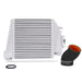 Mishimoto MMTMIC-WRX-08SLBK Subaru WRX 2008-2014 Top-Mount Intercooler Silver Cooler, Black Hoses - Truck Part Superstore