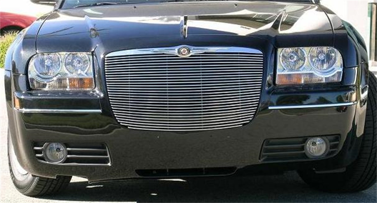T-Rex Grilles 20472 Billet Series Grille; Horizontal; Aluminum; Polished; 1 Pc; Replacement; - Truck Part Superstore