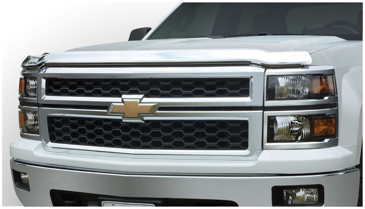Stampede 2048-8 Vigilante Premium Hood Protector; Chrome; - Truck Part Superstore