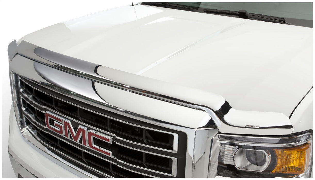 Stampede 2049-8 Vigilante Premium Hood Protector; Chrome; - Truck Part Superstore
