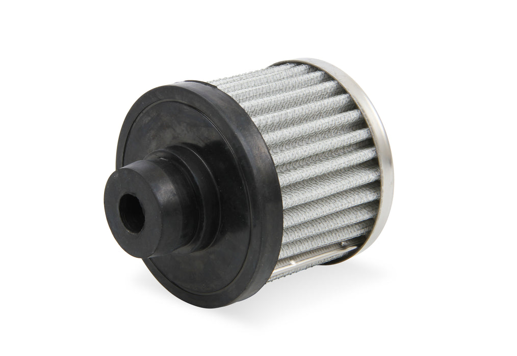 Mr Gasket 2049 Open Element Breather; Fits 1.22 in. O.D. Hole; 3 1/8 in. Tall; 3 in. O.D.; - Truck Part Superstore